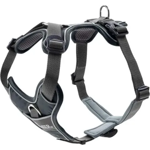 Hunter Harnas Divo Grijs&Grijs - Hondentuig - 52-68 cm