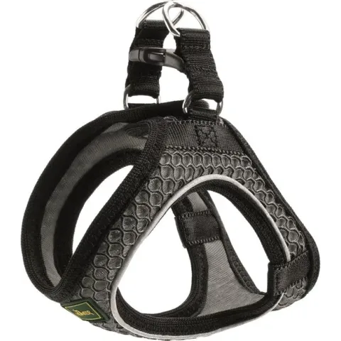 Hunter Harnas Hilo Comfort Antraciet - Hondenharnas - 37-42/40-46 cm