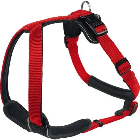 Hunter Neopreen Tuig - Hond - Maat M - Borst: 53 tot 65 cm, hals: 45 cm - Rood/Zwart