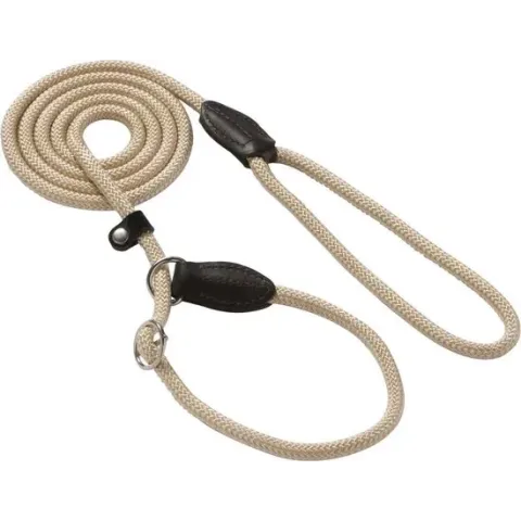 Hunter Retrieverlijn met Stop Freestyle - 10 mm x 170 cm - Beige