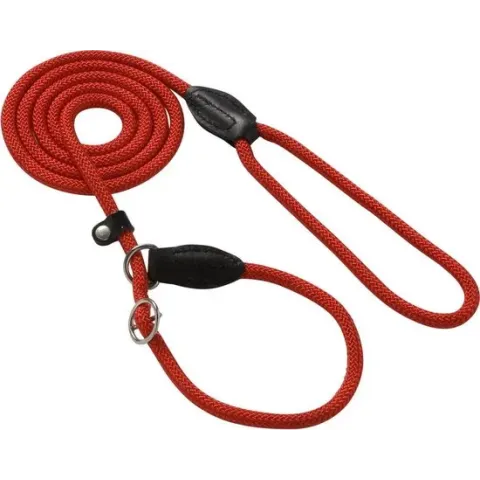 Hunter Retrieverlijn Met Stop Freestyle Rood 10 mmx170 cm
