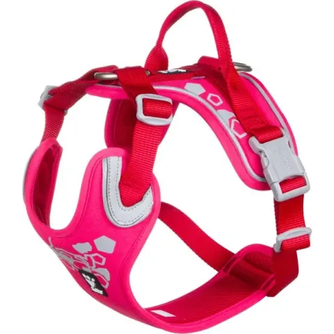 Hurtta - Hondentuig - Weekend Warrior - Harness voor Honden - Kleur: Ruby - Borstomvang: 45-60 cm