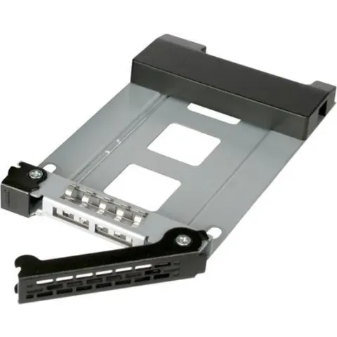 Icy Dock MB992TRAY-B drive bay panel Zwart, Zilver
