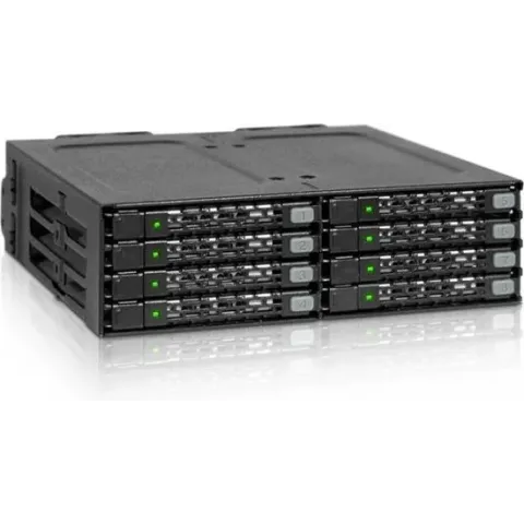 Icy Dock MB998SP-B behuizing voor opslagstations 2.5'' HDD-/SSD-behuizing Zwart