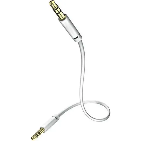 Inakustik 0.75m 3.5mm audio kabel 0,75 m 3 x RCA Wit