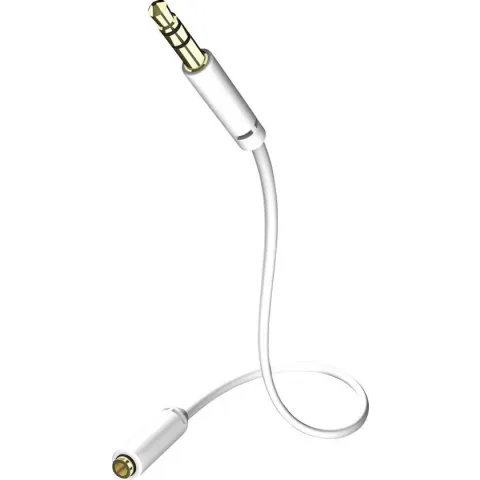Inakustik 00310505 audio kabel 5 m 3.5mm Wit
