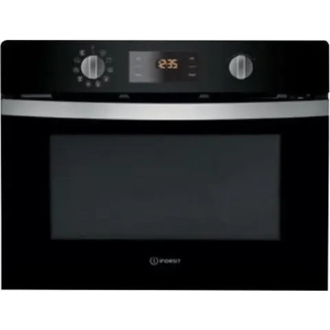 Indesit inbouwmagnetron: kleur zwart