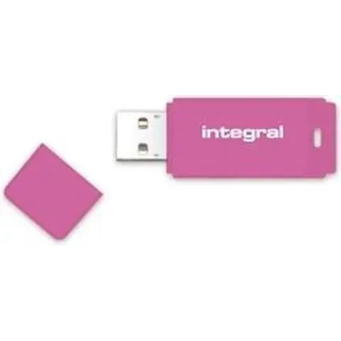 Integral NEON USB flash drive 64 GB USB Type-A 2 Roze