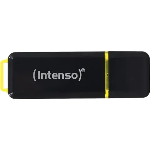 Intenso High Speed Line USB flash drive 128 GB USB Type-A 3.2 Gen 1 (3.1 Gen 1) Zwart, Geel