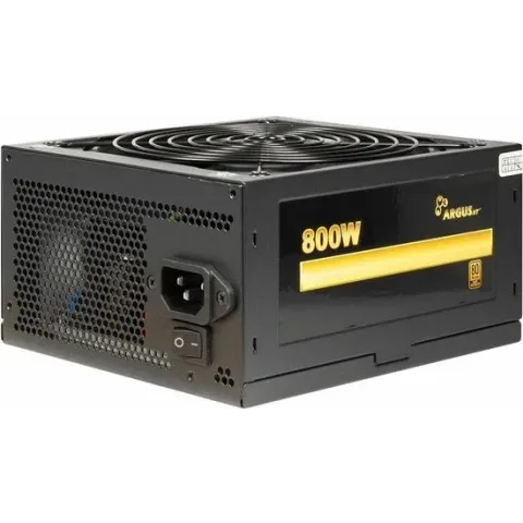 Inter-Tech ArgusNT GPS-800 voeding 800 W, 20+4 pin, ATX, ATX, zwart