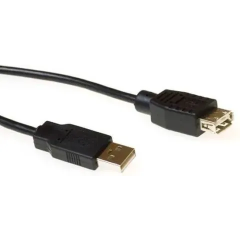 Intronics - USB 2.0 A Male naar USB 2.0 A Female - 1.8 m