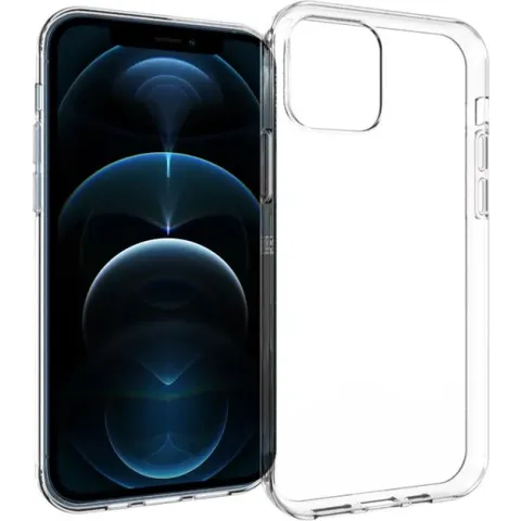 iPhone 12 Hoesje Transparant - iPhone 12 Pro Hoesje - Accezz Clear Backcover - Shockproof