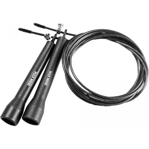 Iron Gym Springtouw Speed Rope Verstelbaar - Fitnessaccessoire