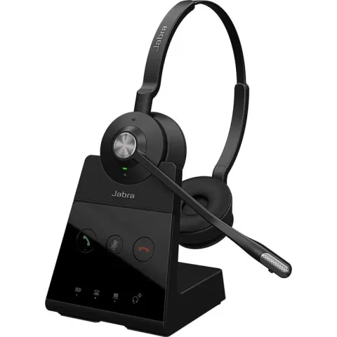 Jabra Engage 65 Stereo Headset Hoofdband Zwart
