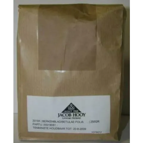 Jacob Hooy Berkenblad 250 gr