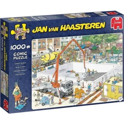 Jan van Haasteren Bijna Klaar? puzzel - 1000 stukjes