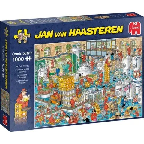 Jan van Haasteren De Ambachtelijke Brouwerij puzzel - 1000 stukjes