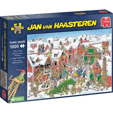 Jan van Haasteren Het dorp van de Kerstman 1000 stukjes - Legpuzzel