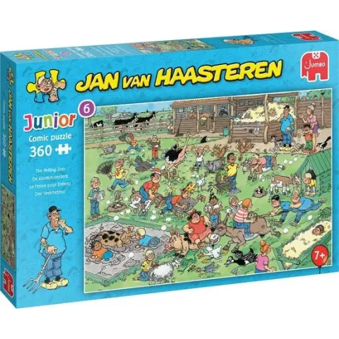 Jan van Haasteren Junior De Kinderboerderij puzzel - 360 stukjes - Kinderpuzzel