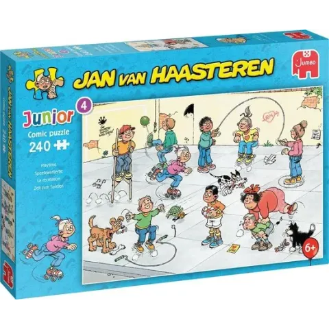 Jan van Haasteren Junior Speelkwartiertje puzzel - 240 stukjes - Kinderpuzzel