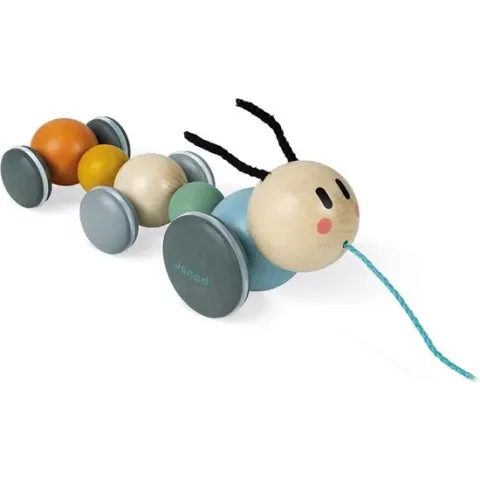Janod Sweet Cocoon - Trekfiguur Rups