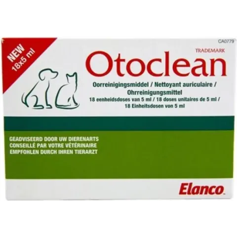 Janssen otoclean oorreinigingsmiddel 18x5 ml