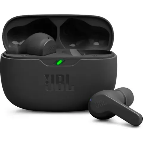 JBL Wave Beam - Volledig Draadloze Oordopjes - Zwart