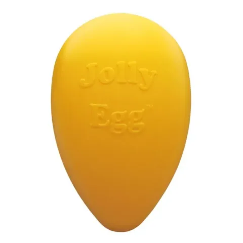 Jolly Egg - Hondenspeelgoed - 30 cm - Geel