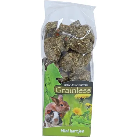 JR Farm - graanvrije knaagdierensnack - Grainless mini hartjes - 150 gram