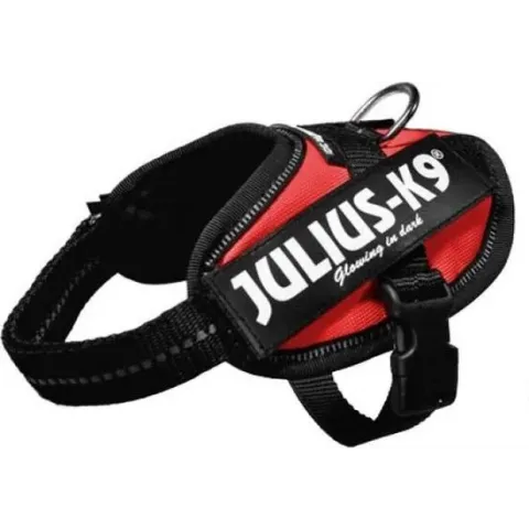 Julius K9 IDC Powertuig/Harnas - Baby 2/35-43cm - XXS - Rood