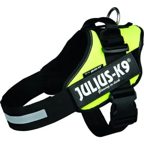 Julius K9 IDC Powertuig/Harnas - Maat 1/63-85cm - L - Neon Groen