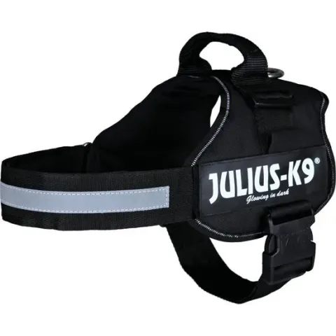 Julius K9 IDC Powertuig/Harnas - Maat 2/71-96cm - XL - Zwart