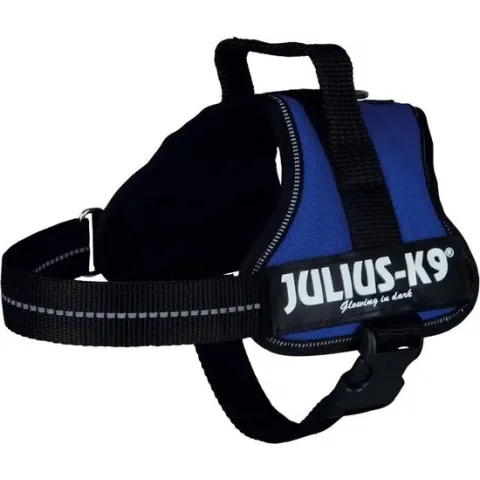 Julius K9 IDC Powertuig/Harnas - Mini/49-67cm - S - Blauw
