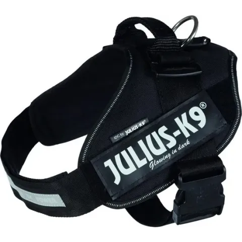 Julius K9 Power-Harnas/Tuig - 2/71-91 cm - Zwart