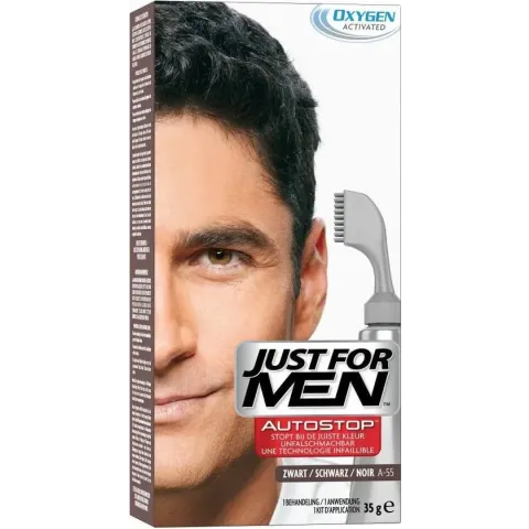 Just For Men Autostop Zwart - Haarkleuring - 35gram