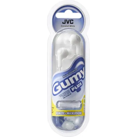 JVC HA-FX7M-W-E In-ear oortjes met afstandsbediening en microfoon - Wit