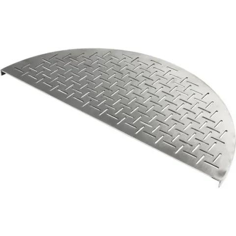 Kamado Joe Half Moon - lasergesneden grillplaat Big Joe -  Premium RVS