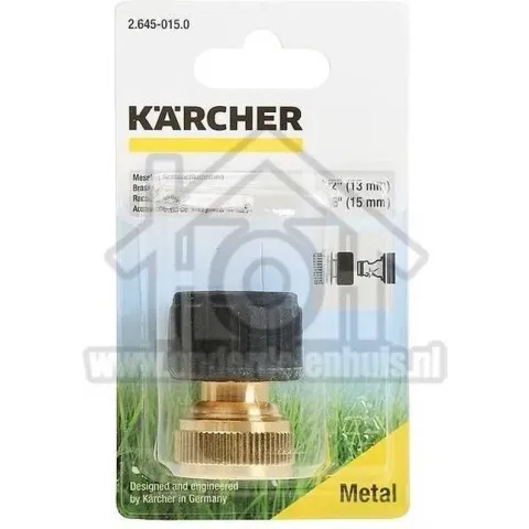 Kärcher Messing Schlauchkupplung 1/2 Zoll und 5/8 Zoll