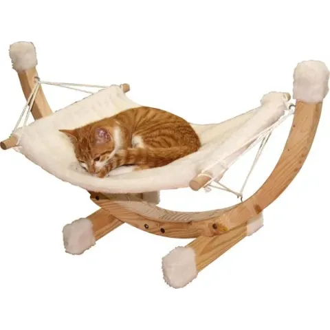 Kerbl Hangmat Siesta - Dierenhangmat - Bruin - 73 x 36 x 34 cm