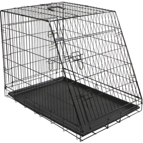 Kerbl Hondenbench 76x54x64 cm zwart