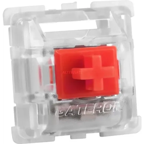 Gateron Red Switches (Clear) - 68Pcs - 3pin - Compatibel met alle MX switches - Voor Gaming