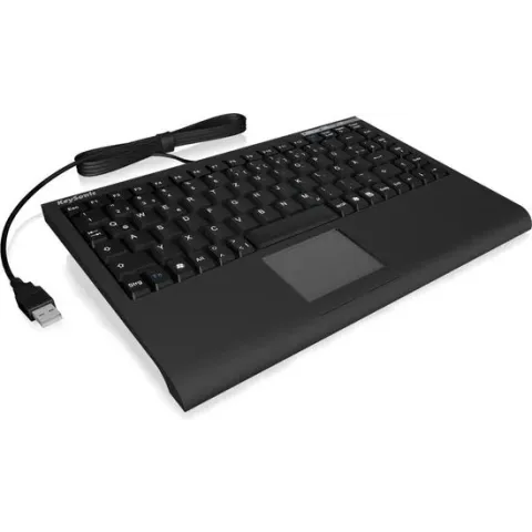 KeySonic ACK-540U+ toetsenbord USB Amerikaans Engels Zwart