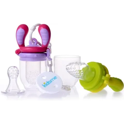 KidsMe Food Feeder Start Pakket - Groen/Lavendel