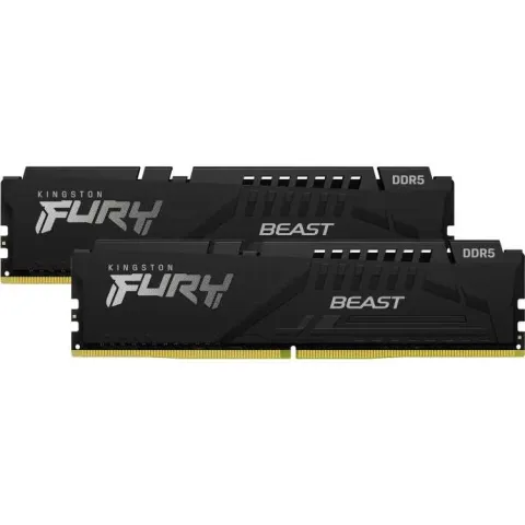Kingston FURY 64 GB DDR5-5200 Kit KF552C40BBK2-64, Beast, XMP