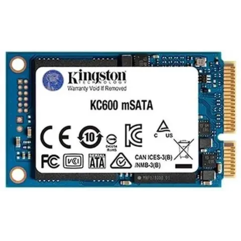 Kingston 1 TB mSATA SSD harde schijf SATA 6 Gb/s Retail SKC600MS/1024G