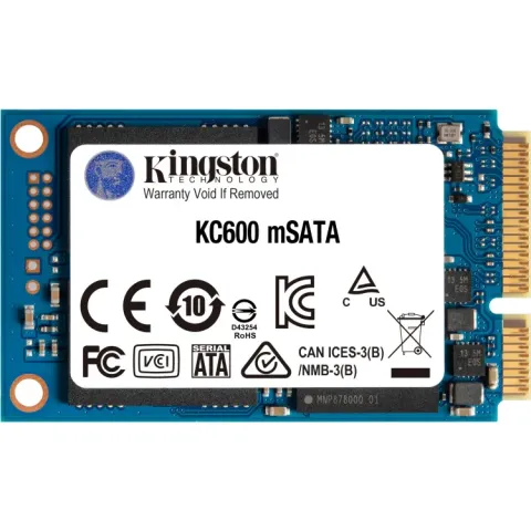 Kingston KC600 1 TB SKC600MS/1024G, SATA 6 Gb/s, mSATA