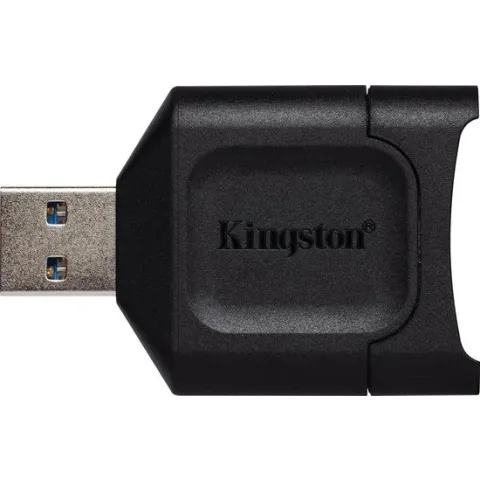 Kingston Technology MobileLite Plus geheugenkaartlezer Zwart USB 3.2 Gen 1 (3.1 Gen 1) Type-A