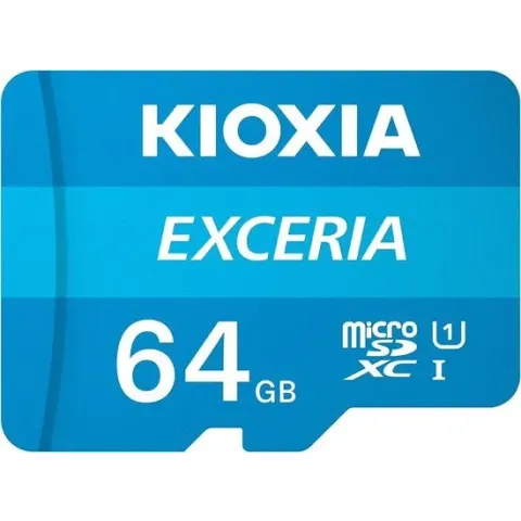 Kioxia Exceria flashgeheugen 64 GB MicroSDXC Klasse 10 UHS-I