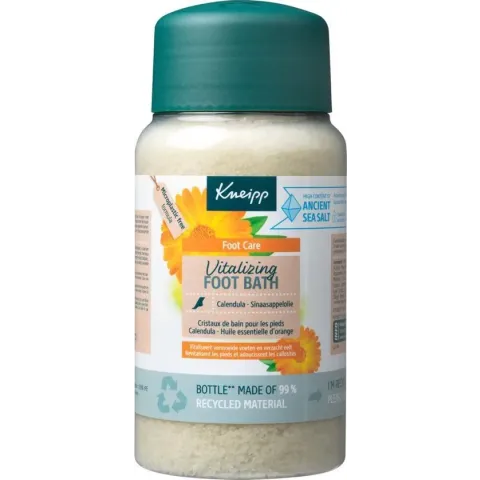 Kneipp Voetbadkristallen Vitalizing Calendula Sinaasappelolie 600 gr