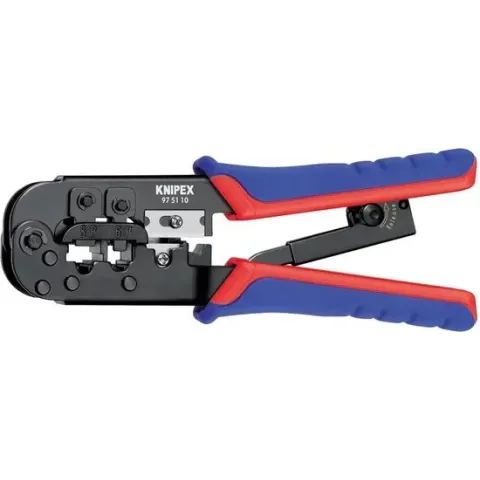 Knipex 975110 Krimptang voor Westernstekkers - 190mm